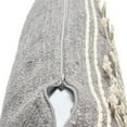 thumbnail image 6 of Bloomingville Cotton Lumbar Pillow with Appliqued Rope and Metallic Embroidery, 6 of 7