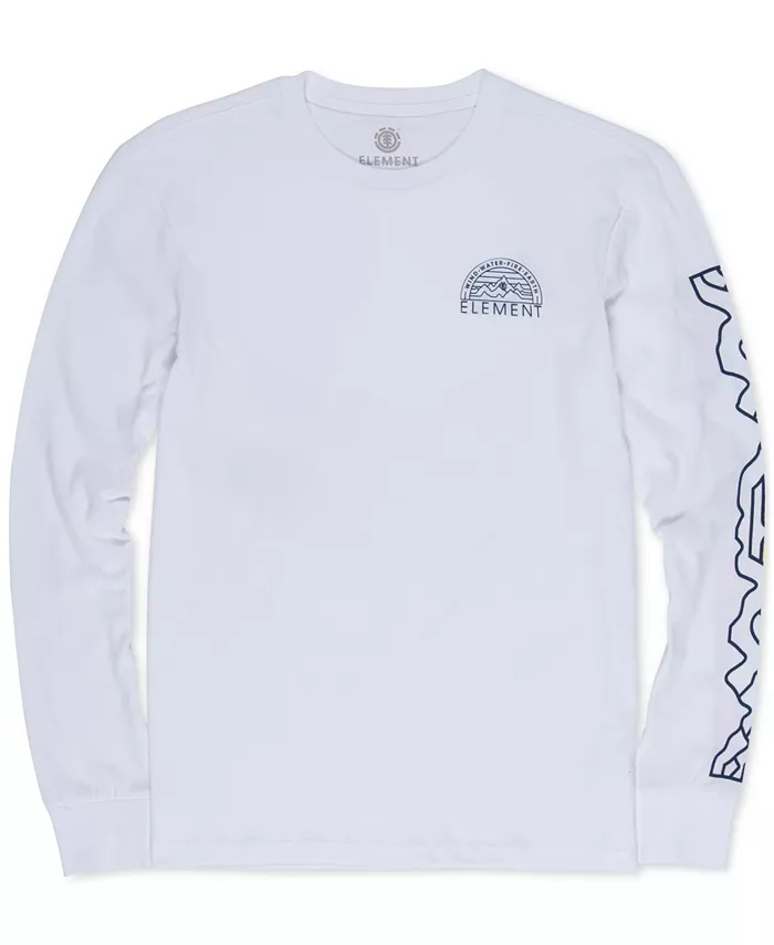 element t shirt white