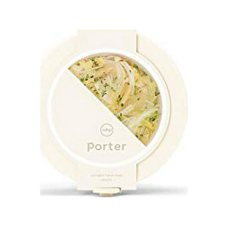 W&P Porter Plastic Bowl Lunch Container w/ Protective Non-slip Exterior,  Blush 1 Liter | Lid & Snap-…See more W&P Porter Plastic Bowl Lunch  Container
