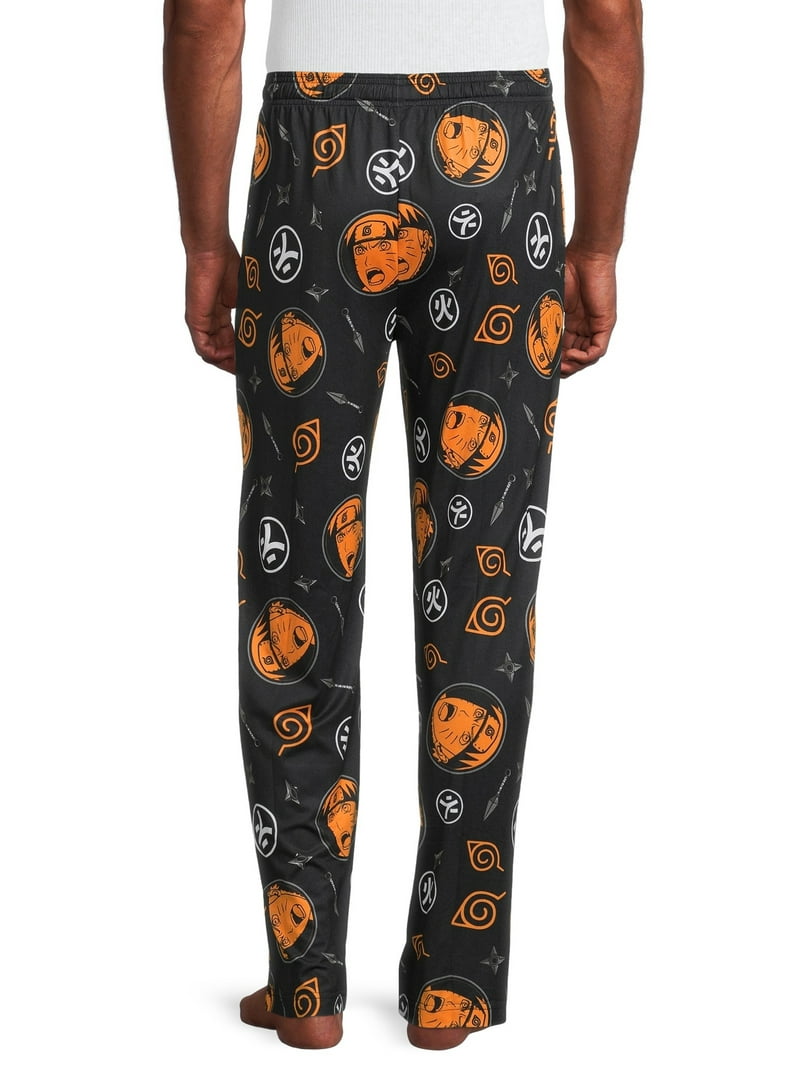 Naruto Men's Shippuden Sleep Pants, Ultra-Soft Lounge Pajama