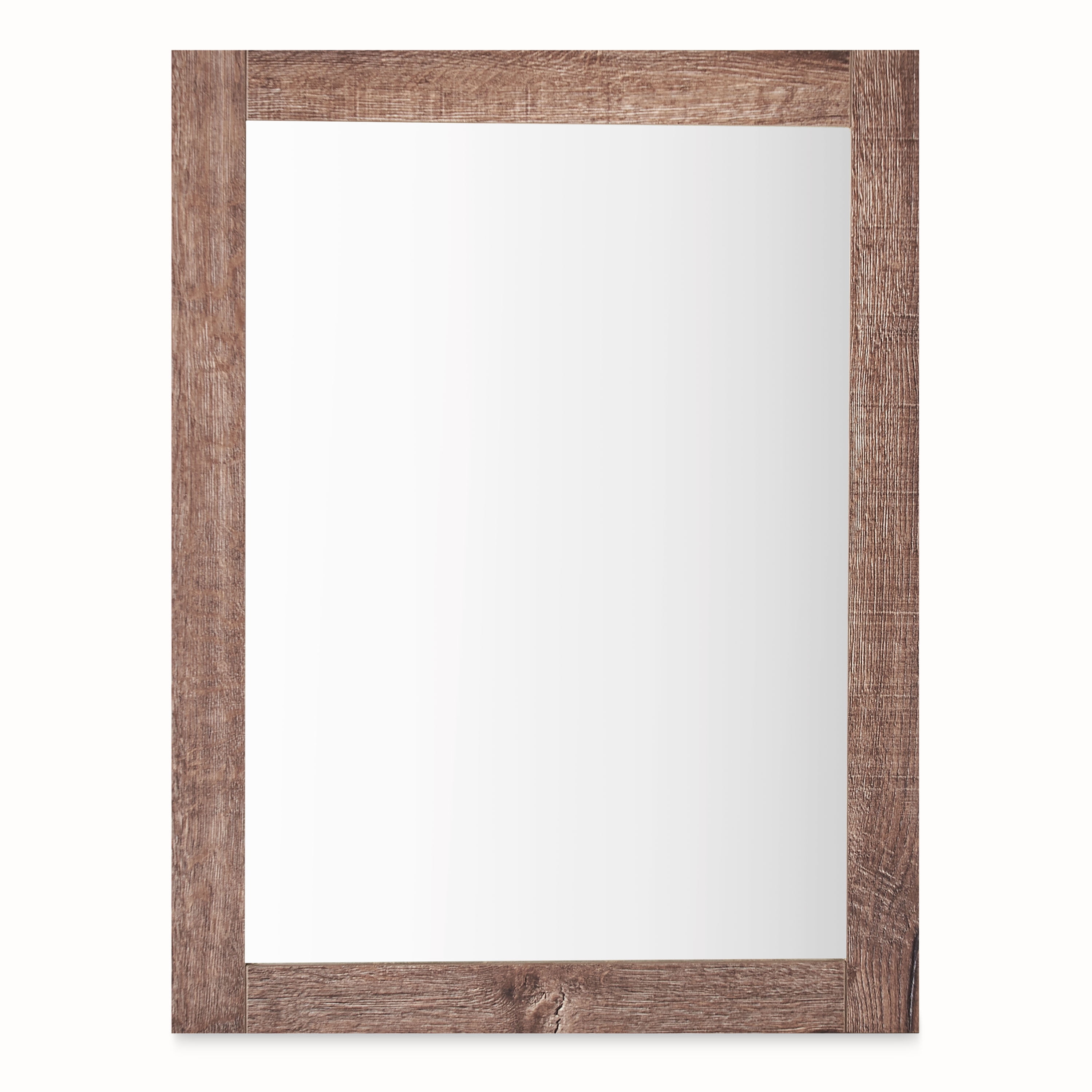 Mainstays Mirror Medicine with Adjustable Shelves, Wood Grain