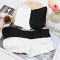 thumbnail image 6 of VEGCOO Cotton Mid-Calf Crew Socks 10 Pairs for Casual Athletic Daily Wear, 6 of 7