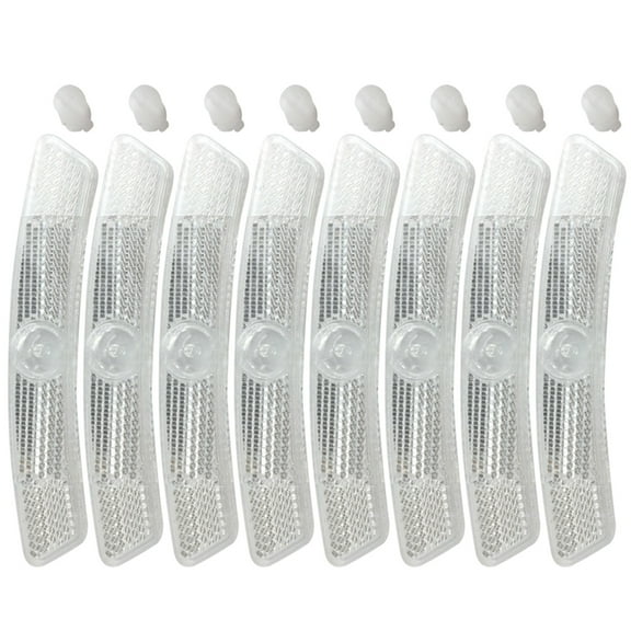 8Pcs Waterproofs Bikes Warning Reflectors Bikes Spokes Reflectors Reflectives Light