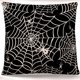 thumbnail image 1 of Set of 4 Halloween Pumpkin Head Funny Trick-Trouble Cartoon Anime Home Pillowcase (45x45cm), 1 of 4