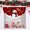 B #4, variant on Vaidha Christmas Outdoor Fan Flag Digital Printing Half Round Hanging Flag Christmas Decoration Door Hanging Decoration
