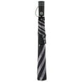 thumbnail image 3 of Totes Recycled Canopy Vented One-Touch Auto Open Golf Rain Umbrella with Sunguard, Black Gray, 3 of 4