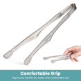 thumbnail image 5 of Ti Camping Grill Pan & BBQ Tongs Set Portable Outdoor Cookware Non-Stick Surface Matte Finish Perfect for 1 Person, 5 of 5