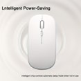 thumbnail image 4 of Dual-Mode Wireless Mouse, 2.4G and Wireless Lightweight Portable Ergonomic Office Computer Mouse, Compatible with Desktop/Laptop/Tablet/Windows System, Battery Not Included, 4 of 6