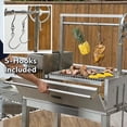 thumbnail image 4 of 42" Infinity SS304 Argentine Charcoal and Wood BBQ Grill, 4 of 14