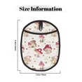 thumbnail image 3 of Sikiie Floral Mushroom Silicone Pot Holders, Oven Mitts Heat Resistant Hot Pads, Non Slip Pot Holder for Kitchen Baking and Cooking 9.4 x 7.5 Inches, 3 of 7