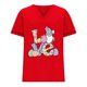 thumbnail image 4 of Corto para las Mujeres Casual Verano 2025 Pascua Impresión V-Cuello Camiseta, Ligero 95% Poliéster 5% Spandex Top para Toda la Temporada Hogar Y Diario, 4 of 7