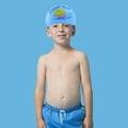 thumbnail image 4 of Cute Children Cartoon Swimming Hat Durable Bathing Caps for Long Hair Short Hair, 4 of 5