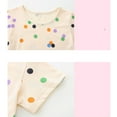 thumbnail image 6 of Emy Dola Toddler Girls Cotton Short Sleeve Turu Dress Princess Casual Cartoon Appliques Polka Dot Jersey Dresses Summer Tulle Sundress, 6 of 8