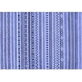 thumbnail image 1 of Ahgly Company Indoor Rectangle Abstract Blue Modern Area Rugs, 8' x 12', 1 of 4