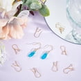 thumbnail image 4 of 1 Box 30Pcs Earring Hooks with Pinch Bails 14K Gold Plated Brass French Ear Wires with Pendant Clasp for DIY Jewelry Making Findings, 4 of 9