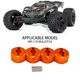 thumbnail image 5 of Ounissouiy RCGOFFLOW rueda de montaje hexagonal pieza de coche RC adaptador fuerte para 1/10 HPI BULLET3.0 Monster Trucks RC pieza de Kits de construcción modelo, 5 of 6