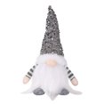 thumbnail image 1 of 1 paquete de decoración navideña gris lentejuelas navideñas con luces muñeco Rudolph adornos navideños con luces para muñecos sin rostro 30x10x10 cm tela + PVC requiere ANGGREK Otros, 1 of 8