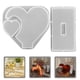 thumbnail image 3 of KAKOWELY 1 juego de moldes de silicona con forma de corazón, moldes de silicona para marcos de fotos, moldes de silicona para resina epoxi, 3 of 5