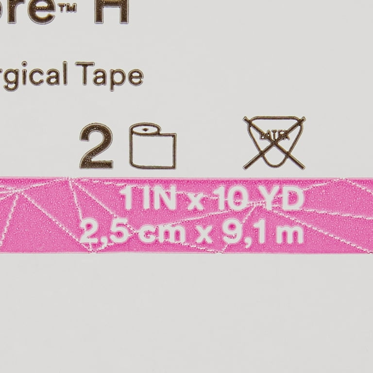 3M Medipore H Perforated Medical Tape 1 x 10 Yd 2861, 12 Packs, 2 /Pack