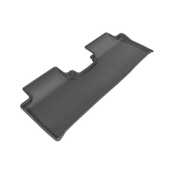 3D MAXpider Second Row Custom Fit All-Weather Floor Mat for Select Buick Envision Models - Kagu Rubber (Black)