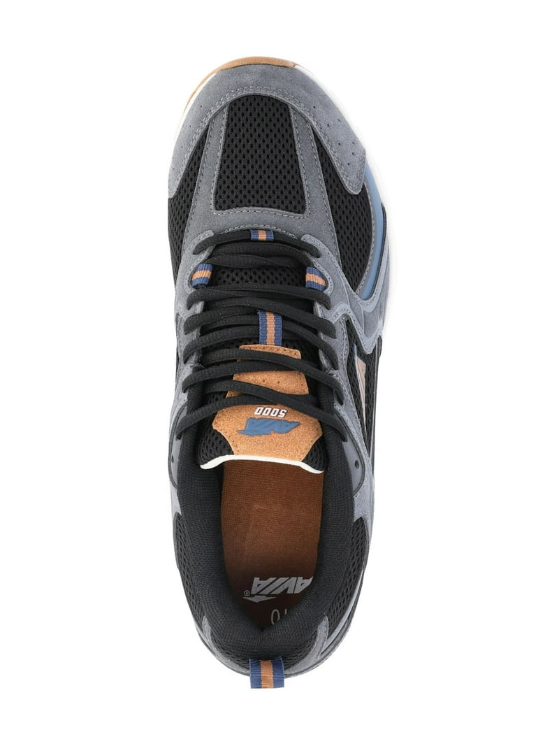 Avia Men\'s Brown and Black Athletic Sneakers with Orange Accents Avia Shoes AVI-CANYON 2.0 Slip-On Sneakers | Orlando, FL  main image 4
