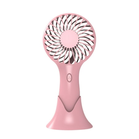 

lulshou Portable Cartoon Usb Charging Mini Desktop Fan Creative New Handheld Fan With Base
