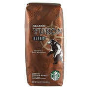 Starbucks - Roasted Whole Bean Coffee - 16 Oz - Pack Of 2 (Organic Yukon)