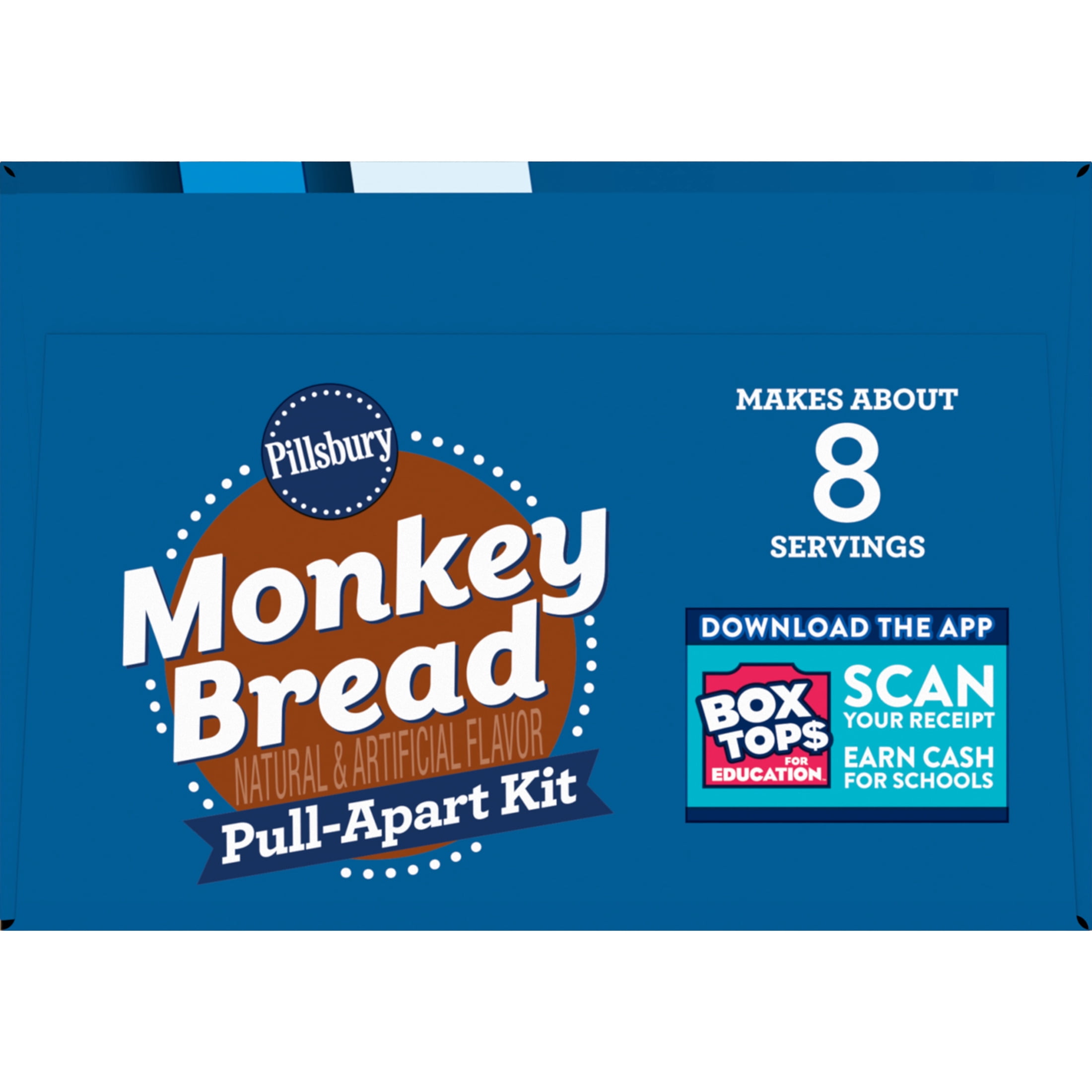 Pillsbury Pull-Apart Kit, Monkey Bread Dough and Sauce, Family Size, 16.8 oz
