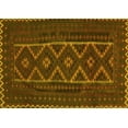 thumbnail image 1 of Ahgly Company Indoor Rectangle Southwestern Yellow Country Area Rugs, 3' x 5', 1 of 4