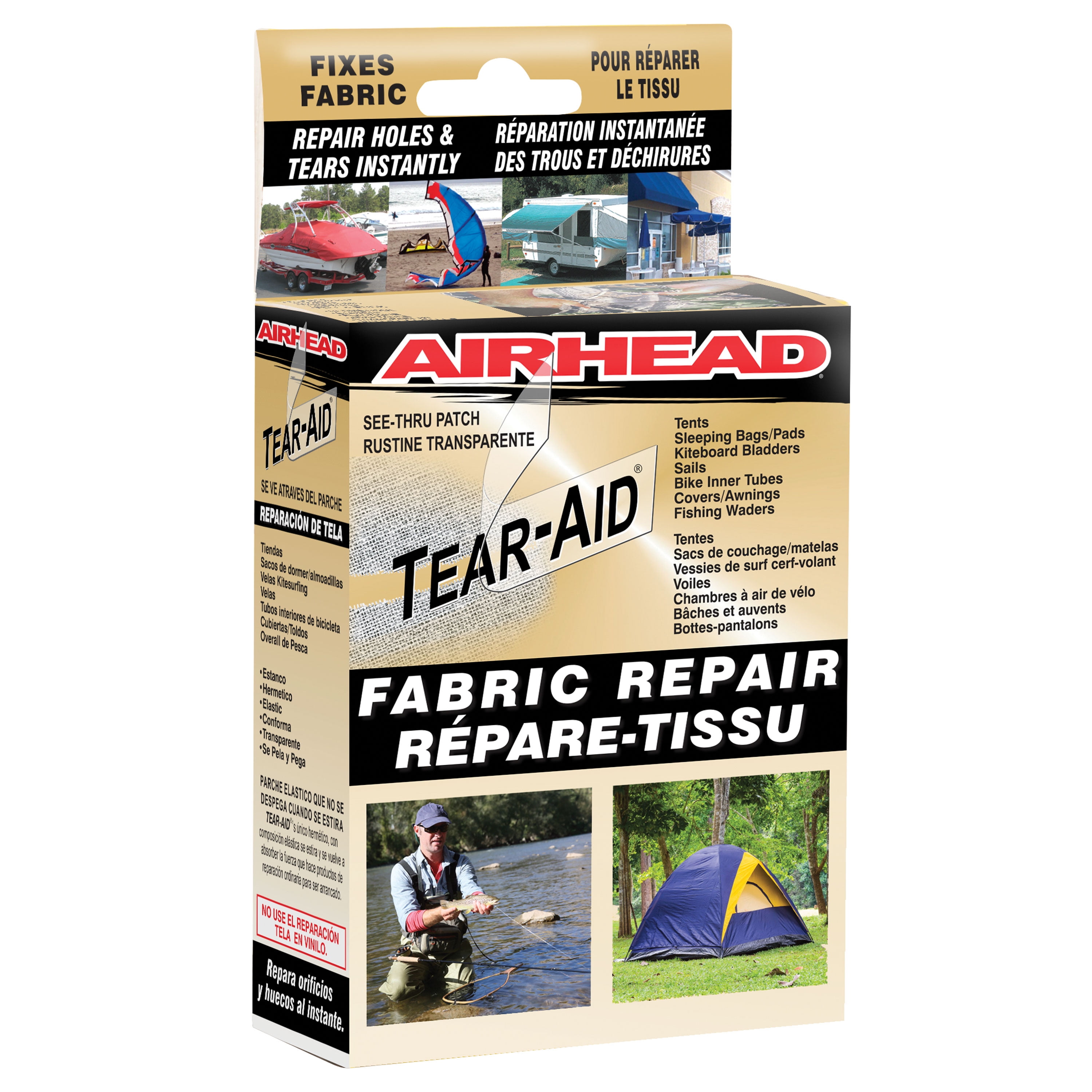TEAR-AID Fabric Repair Kit 3 in x 5 ft Roll Type A Single 