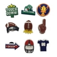 thumbnail image 4 of Serie Super Bowl, zapatos de rugby, zapatos con agujeros, accesorios para zapatos, flores, zapatos de jardín, hebillas para zapatos, accesorios para zapatos extraíbles, 4 of 5