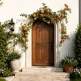 thumbnail image 2 of Artificial Rose Vines Garland 180cm Fake Flower Garland with Green Leaves Decorative Floral Ivy for Wedding Arch Garden Wall Balcony Living Room Bedroom Party Mother's Day Home Decor, 2 of 6