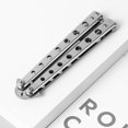 thumbnail image 3 of Metal plegable Balisong entrenador cuchara tenedor mariposa cuchillo práctica (tenedor) Ehuebsd Para estrenar, 3 of 9