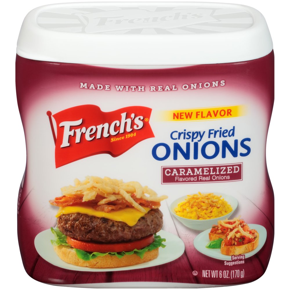 French's Caramelized Crispy Fried Onions, 6 oz
