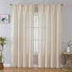 thumbnail image 1 of Cortinas Joydeco de Lino Boho 2 Paneles 132x183 cm Semitransparentes, 1 of 8