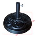 thumbnail image 7 of Cfowner Resin Umbrella Base, Market Umbrella Base, Heavy-Duty Free Standing Resin Umbrella Stand for Garden Beach Deck, 7 of 7
