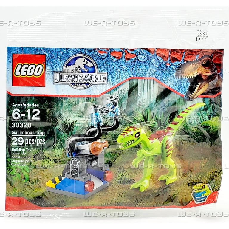 Jurassic World Gallimimus Trap Set LEGO 30320 [Bagged] - Walmart.com