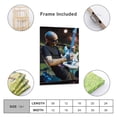 thumbnail image 2 of Joe Satriani Canvas Poster Posters Wall Art Painting Canvas Gift Living Room Prints Bedroom Decor Poster Artworks 08x12inch(20x30cm), 2 of 6