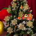 thumbnail image 2 of CUITING GuassLee 36 Pack Plastic Silver Snowflake Ornaments   Hanging Decorations for Christmas Tree, 2 of 7
