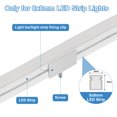 thumbnail image 3 of Uxcell Neon Rope Light Mounting Brackets, 30 Pcs Neon LED Lights Aluminum Install Fixing Clips Accessories for 8x8mm Silicone Neon Signs Flex Strip Lighting DIY, 3 of 6