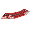 thumbnail image 4 of Snowflakes Tree Skirt, Santa Tree Skirt Red Non Woven Fabric Comfortable  For Party Christmas Decorations, 4 of 8