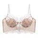thumbnail image 1 of Chaleco de verano con encaje para mujer, hermoso chaleco con espalda fina, pequeño pecho, push-up, anillos de acero, sujetador ultrafino, ropa interior francesa sin esponja, 1 of 5