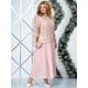 thumbnail image 3 of Plus Size Long Dresses Female Embroidery Floral Elegant Party Dresses Clothes for Chubby Big Size Women Clothing, 3 of 5
