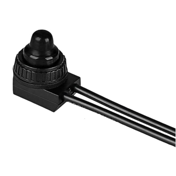 Ywmsfl Outdoor Lighting On Off Switches Push Button Switches Shell Waterproof Auto Locking Switchs With Leads Wire