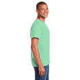 thumbnail image 4 of Gildan Short Sleeve Crewneck T-Shirt, Mint Green Size-M, Men's Classic Fit Comfort Tee, 100 Heavy Cotton, Arts and Craft Shirt, 4 of 6