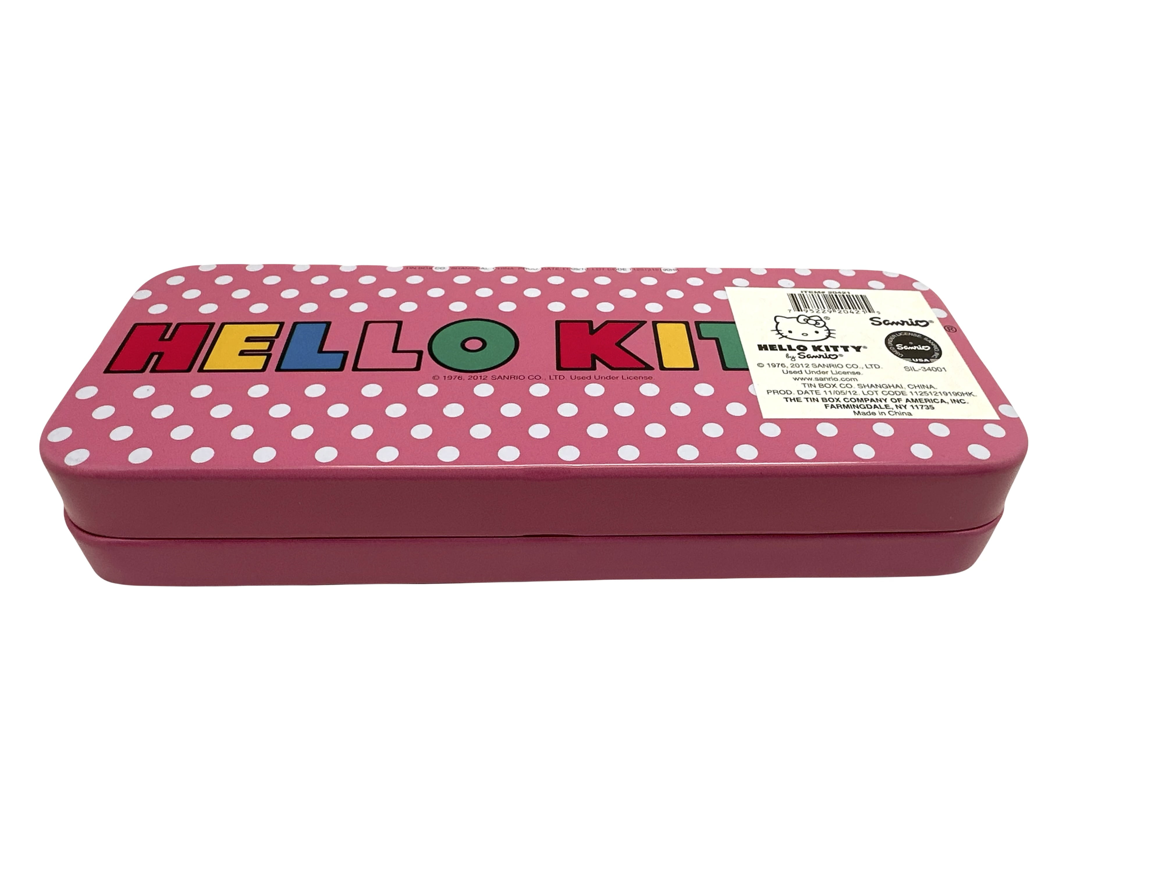ONLY 3 PCS Hello Kitty Tin Pencil Case - 8, 3 Astd. 