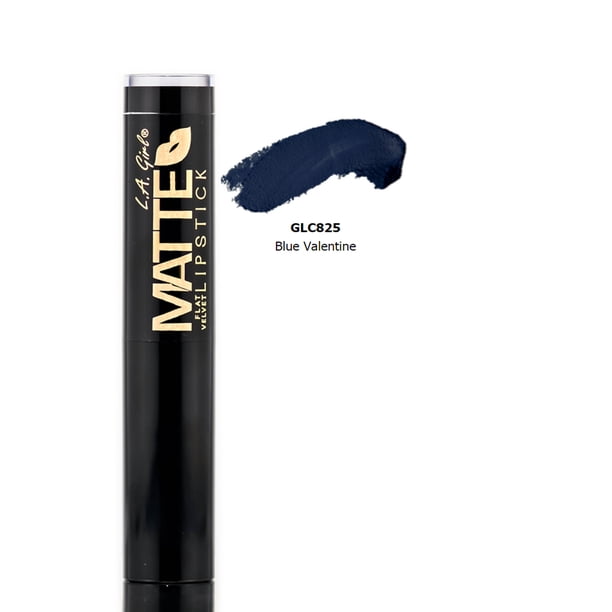 Barra de labios LA Girl mate Flat Velvet Blue Valentine GLC825