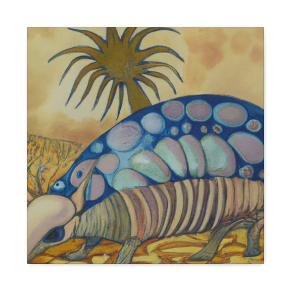 Armadillo in Splendor - Canvas