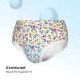 thumbnail image 3 of Pofeuu Cute Flower Print Boy's Briefs Toddler Boys' Underwear, Organic Cotton, Comfort Briefs-XX-Small, 3 of 7