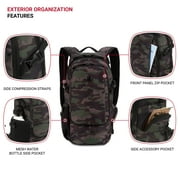 SWISSGEAR 3598 Backpack | Narrow Daypack | Ideal for Commuting and School